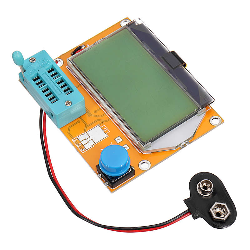 Geekcreit LCR-T4 12864 LCD Graphical Transistor Tester Resistance Capacitance ESR SCR Meter...
