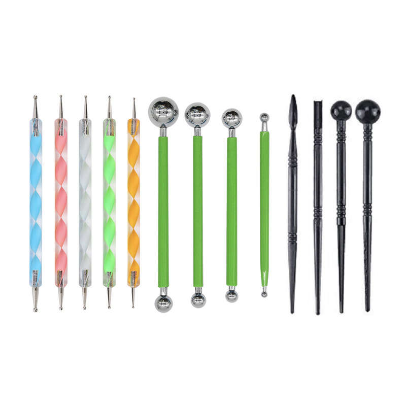 13pcs Mandala Pen Dotting Rock Dot Nail Art Paint Stencil Painting Tools