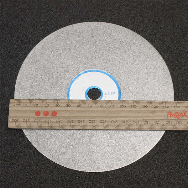 6 Inch 80 Grit Diamond Coated Grinding Disc Flat Lap