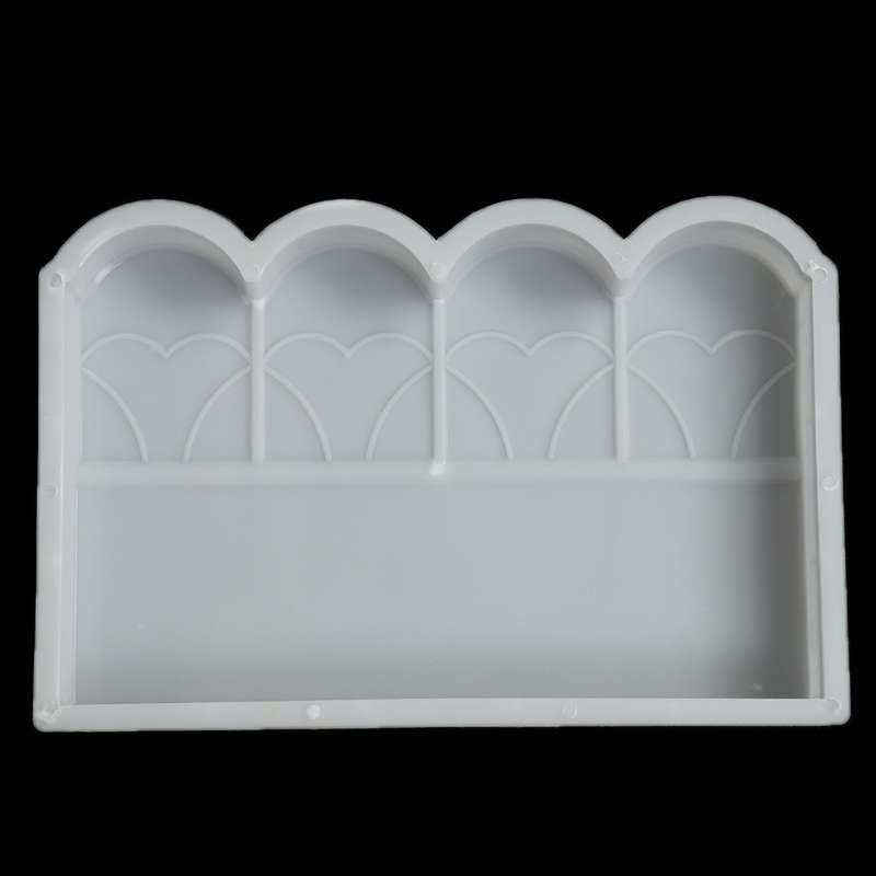 New Garden Fence Flower Pool Brick Mold Courtyard Flowerbed Tree Hole Rail Fence Concrete Moul