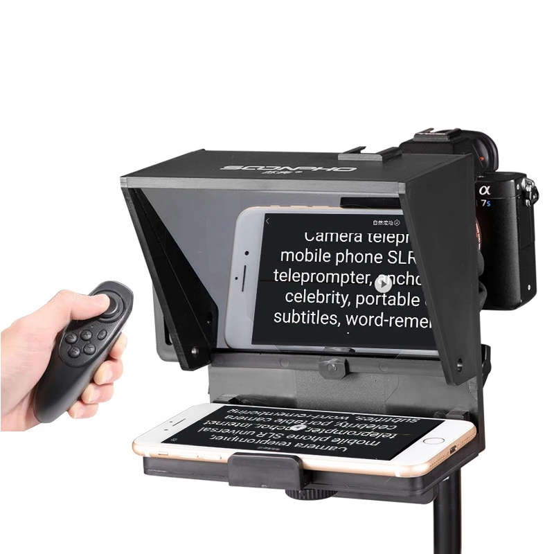 Soonpho Camera Teleprompter Portable Inscriber Artifact Video Recording for Mob