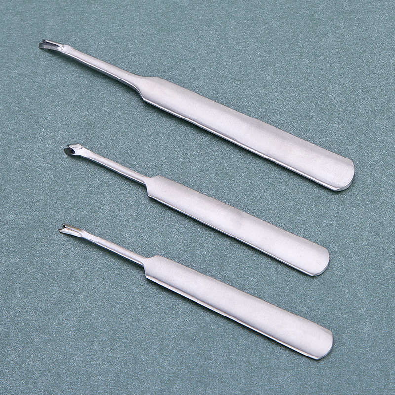 Honana Stainless Steel U Or V Shape 2 Optional Size Stitching Groover Leather Craft Tool