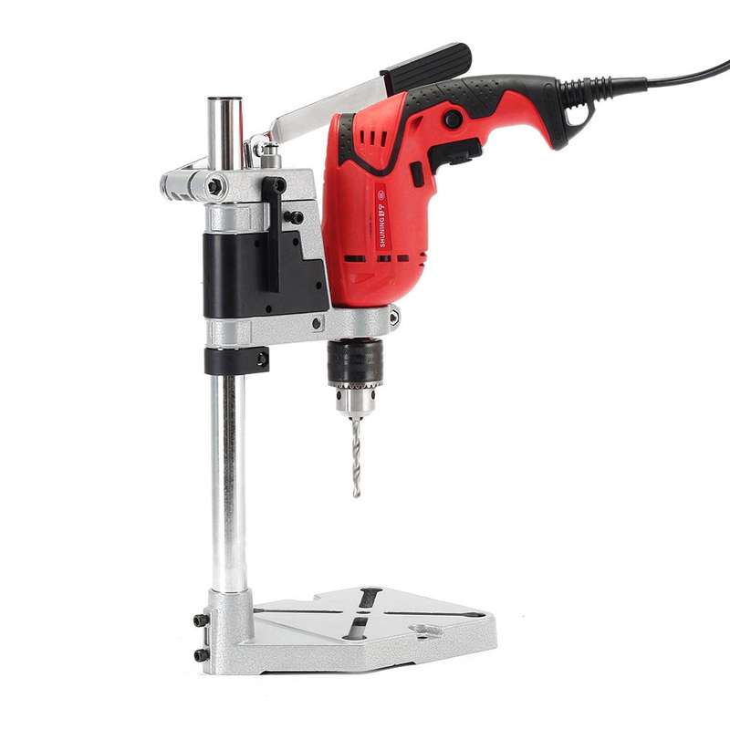 Electric Drill Bracket 400mm Single/Double Head Drilling Holder Grinder Rack Stand Clamp Be (Type A)
