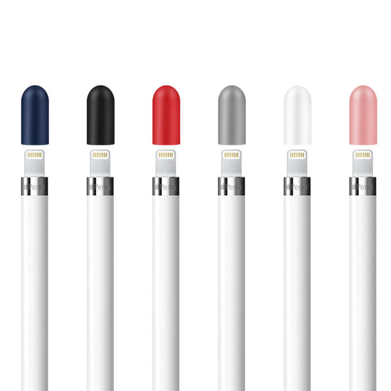 Bakeey Silicone Case Cover Apple Pencil Cap Holder / Nib Cover / Cable Adapter Tether for iPad Pro P