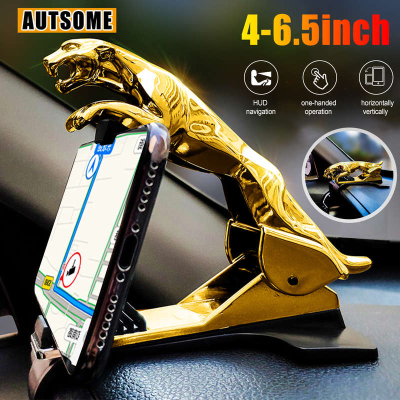 4-6.5inch Car Mobile Phone Holder Car Sun Visor Dashboard Mobile Phone H
