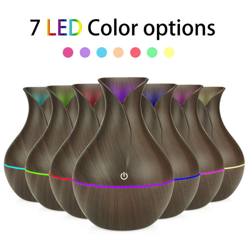 Aromatherapy Air Humidifier Wood Grain Essential Oil Diffuser Aromatherapy