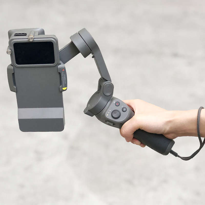 CQT Handheld Gimbal Adapter Mount For OM4 OSMO Mobile 3 Gimbal to OSMO Action Camera