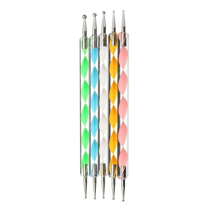 36Pcs Mandala Dotting Rock Painting Kit Dot Nail Art Pen Paint Stencil Tools Kit Hand Tool