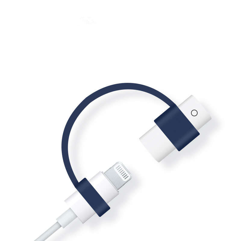 Bakeey Silicone Case Cover Apple Pencil Cap Holder / Nib Cover / Cable Adapter Tether for iPad Pro P