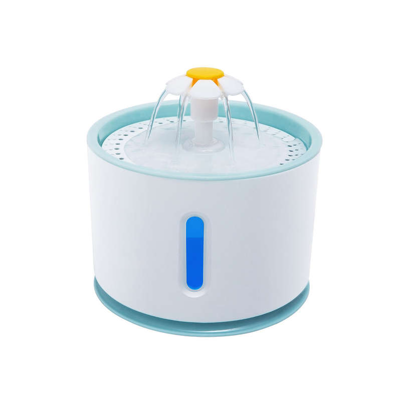 2.4L LED Automatic Electric Pet Water Fountain Electric Filter Mute Wate