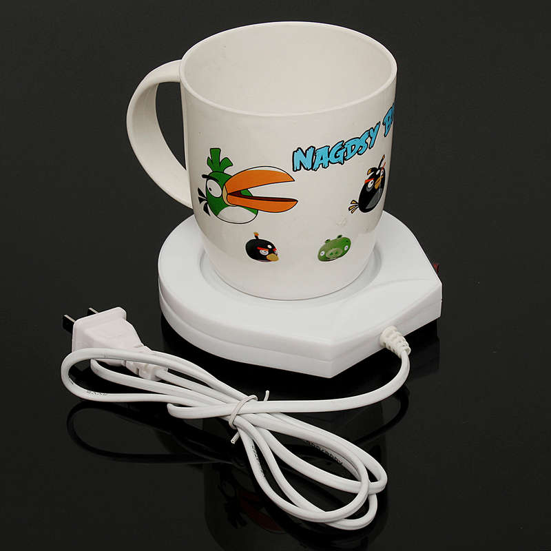 70-80 Constant Temperature Cup Heating Mat Electric Tea Warmer for Home Office Travel