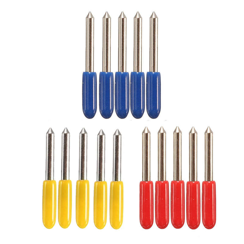 15pcs 30/45/60 Degree Blades GCC Cutting Plotter Vinyl Cutter Blade