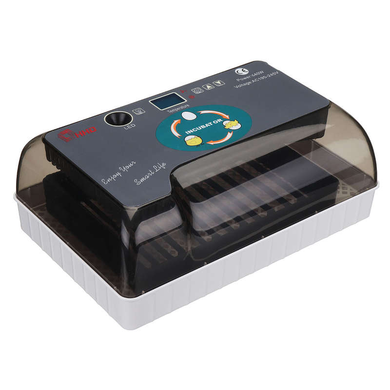 Incubators for Hatching Eggs 12Pc Eggs Digital Household Micro Mini Incubator fo (Plug 220V EU Plug)