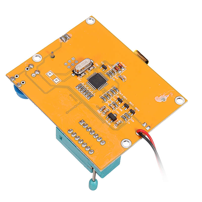 Geekcreit LCR-T4 12864 LCD Graphical Transistor Tester Resistance Capacitance ESR SCR Meter...