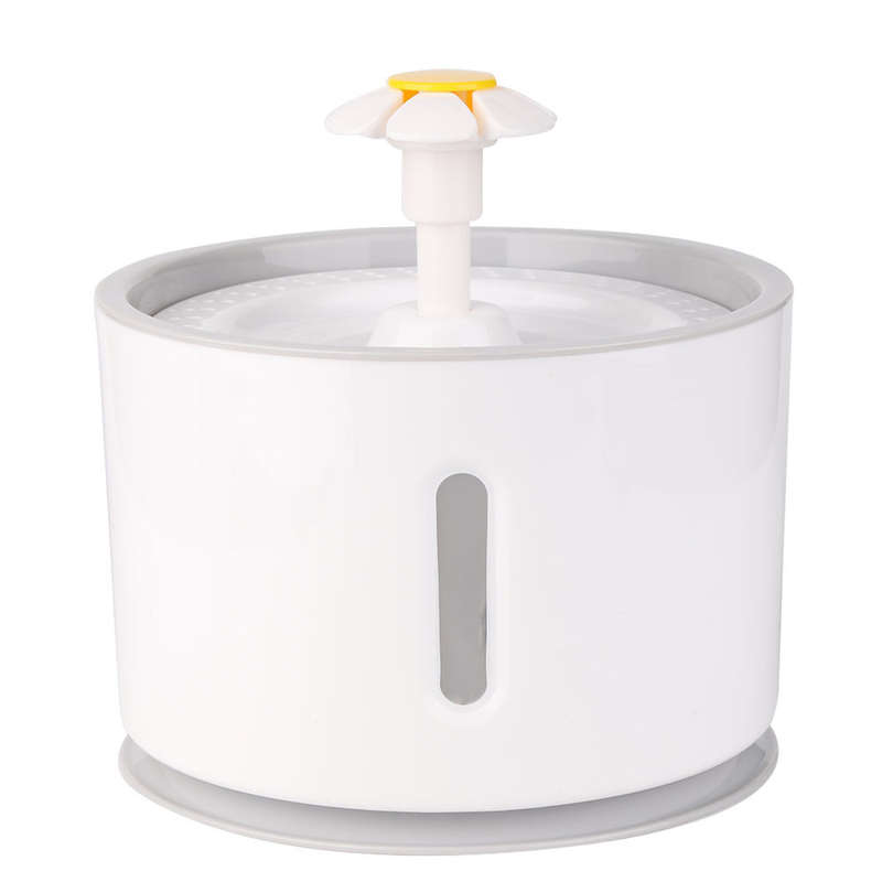 2.4L LED Automatic Electric Pet Water Fountain Electric Filter Mute Wate