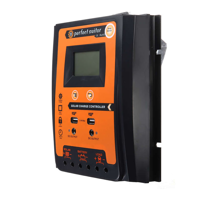 MPPT 30A/50A/70A Solar Panel Controller Solar Charge Controller Battery Regulator Solar Panel Chargi