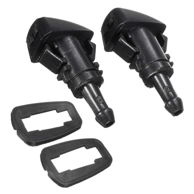 2x Windshield Wiper Spray Nozzle Jet Washer For 07-12 Dodge Caliber 5160308AA