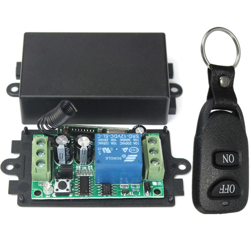 Geekcreit Wireless RF Remote Control Switch Transmitter With Receiver