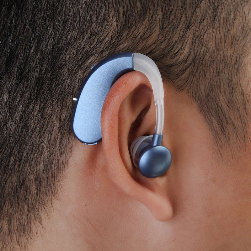 Rechargeable Hearing Aids Hearing Amplifier Noise Reduction Adaptive Feedback Cancellation