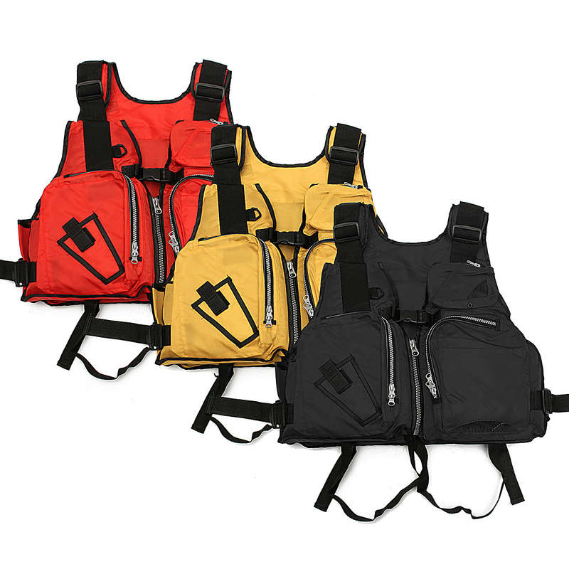 Adult Life Jacket Sailing Swimming Fishing Water Sports Gear Clothing Life Buoyancy Vest