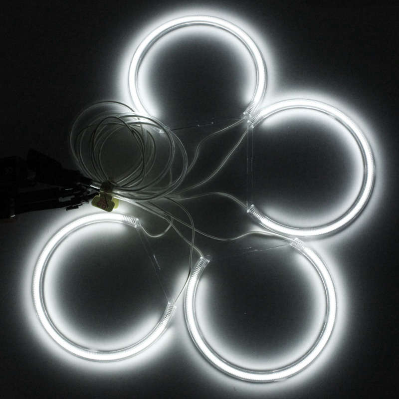 LED CCFL Angel Eyes Halo Rings Lights Xenon White for BMW E36 E38 E39 E46 4