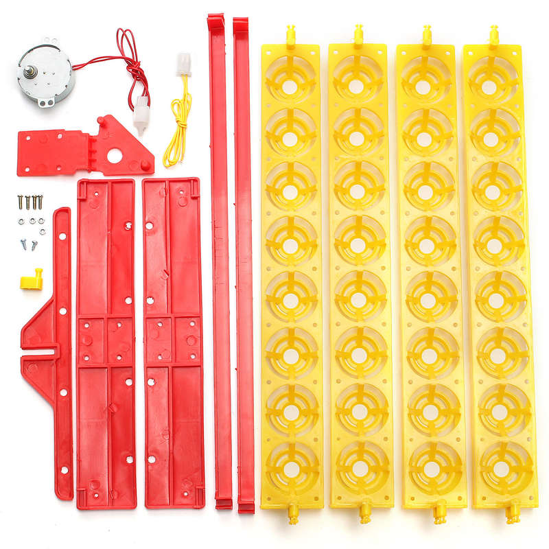 32 Position Incubator Turning Tray With a PCB Turning Motor For Eggs