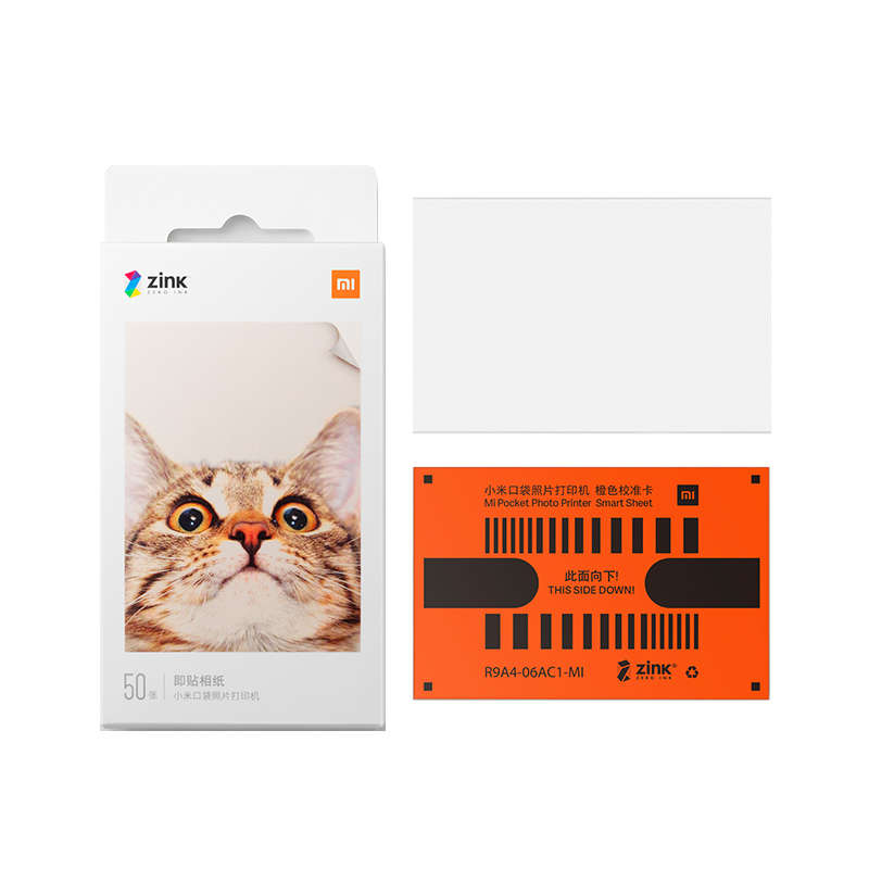 XIAOMI ZINK Pocket Printier Self-adhesive Photo Print Paper for XIAOMI 3-inch M