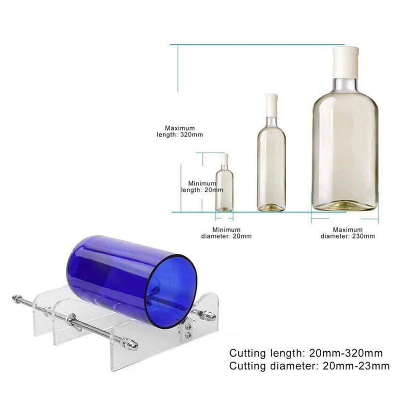 New Professional Glass Bottle Cutter Bottle Jar Machine DIY Cutting Tool