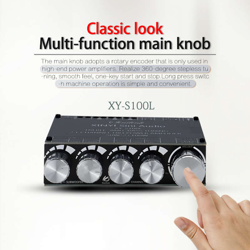 XY-S100L TPA3116D2 bluetooth 5.0 Subwoofer Amplifier Board 50WX2+100W 2.1 Channel Power Audio Stereo
