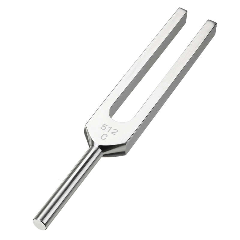 6Pcs Aluminum 128-4096Hz Tuning Fork Tools Kit Healing Sound Vibration Therapy w/ Mallet