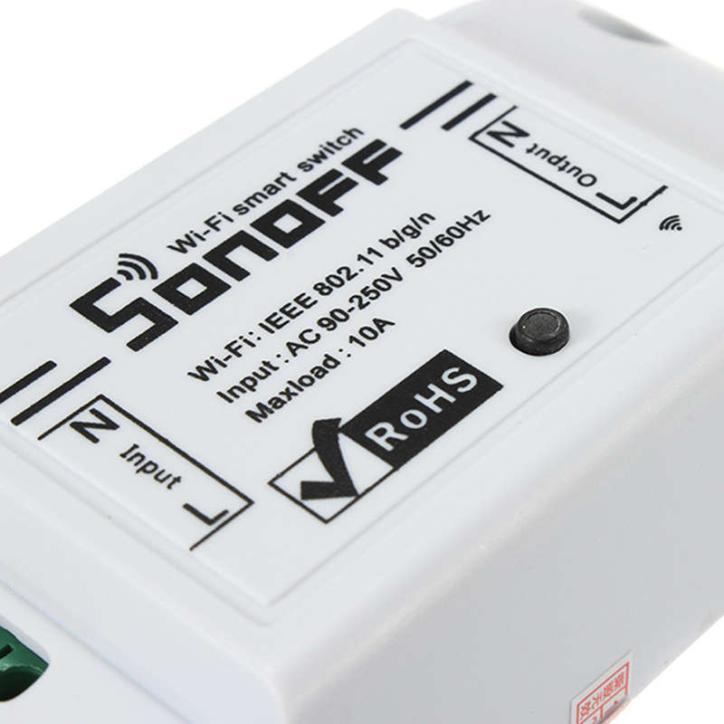 New SONOFF Basic DIY WIFI Wireless Switch For Smart Home With ABS Shell Mobile APP Timer Socke
