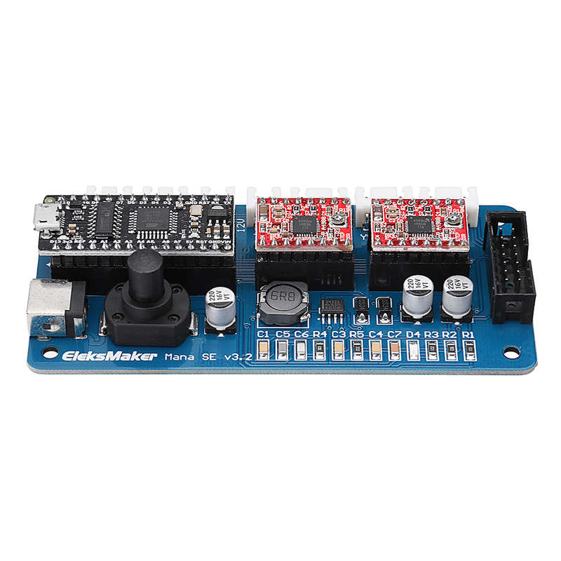EleksMaker ManaSE 2 Axis Stepper Motor Driver Controller Board For DIY Laser Engraver