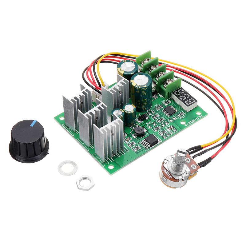 DC 6V 12V 24V 30A PWM DC Motor Speed Controller DC Motor Drive Switch Digital Tachometer