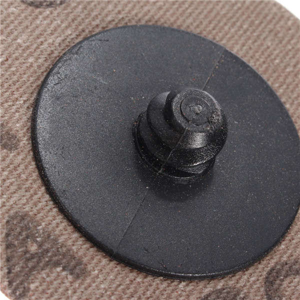 25pcs 2 Inch 80 Grit Roll Lock Sanding Discs R-Type Abrasive Sanding Pads