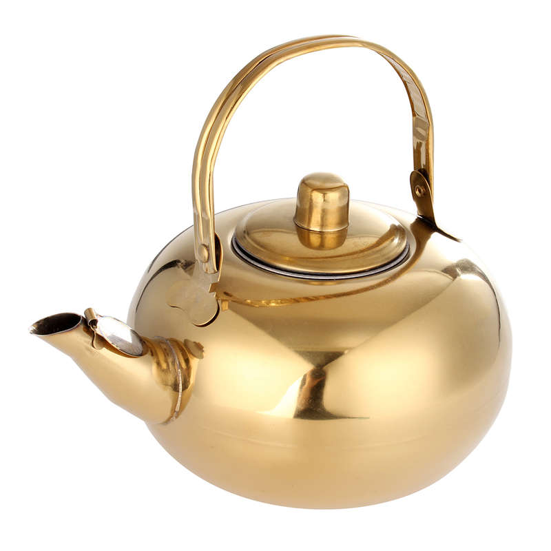 Stainless Steel Tea Pot Kettle Removable Infuser Filter Tea Pot