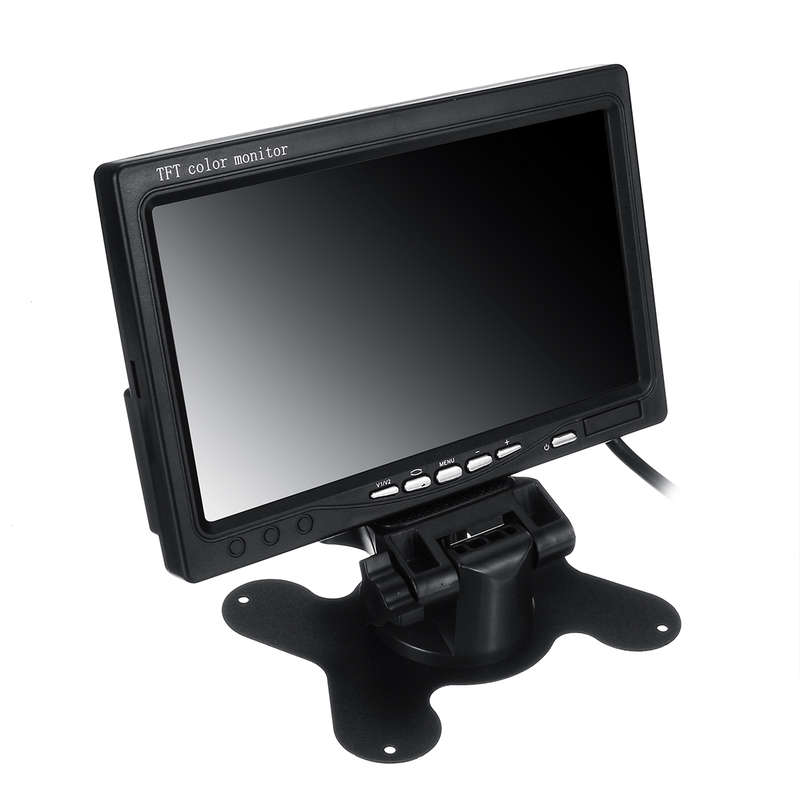 7 Inch Desktop Display Screen With Bus Camera 10 Meters Air Line Ccd Infrared Chip