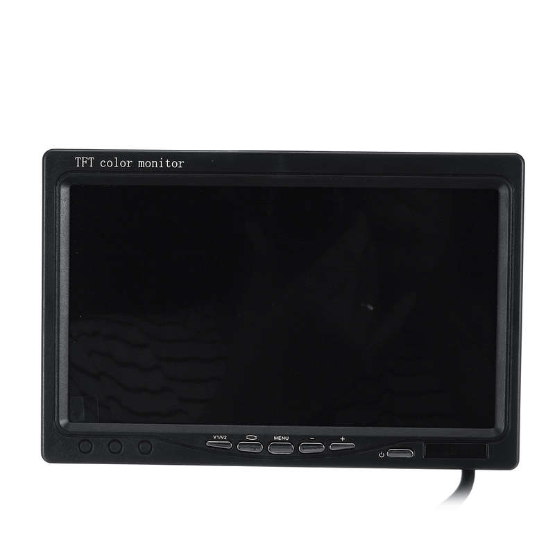 7 Inch Desktop Display Screen With Bus Camera 10 Meters Air Line Ccd Infrared Chip