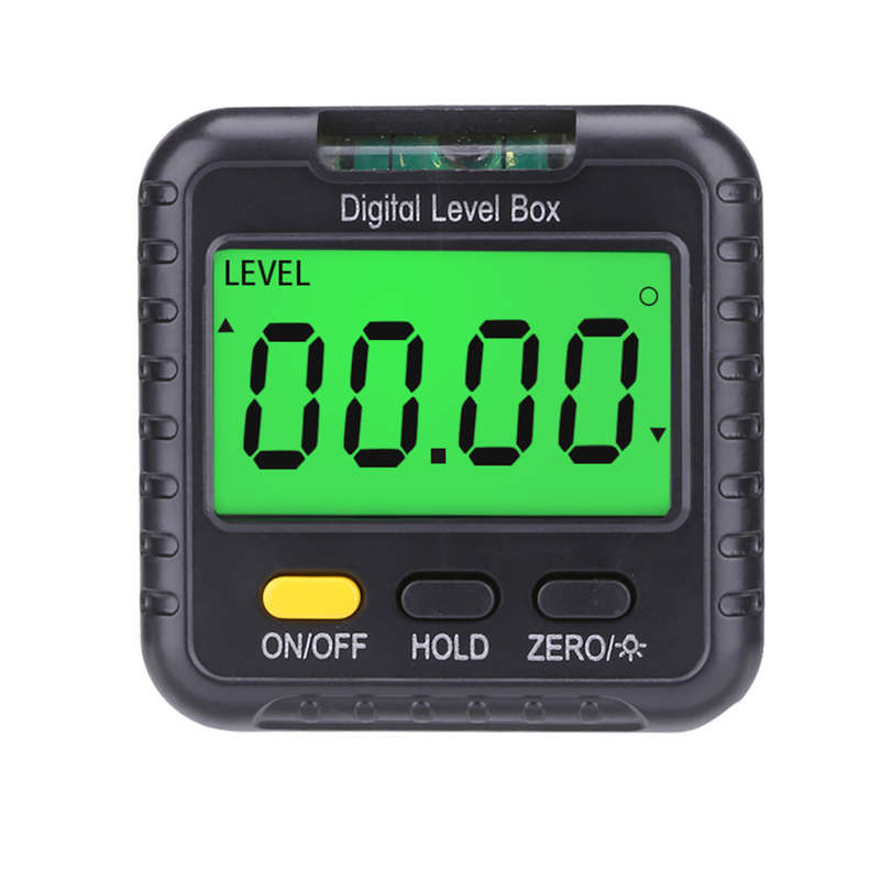 Magnetic Digital Inclinometer Level Woodworking Angle Meter Finder 360 Degree P
