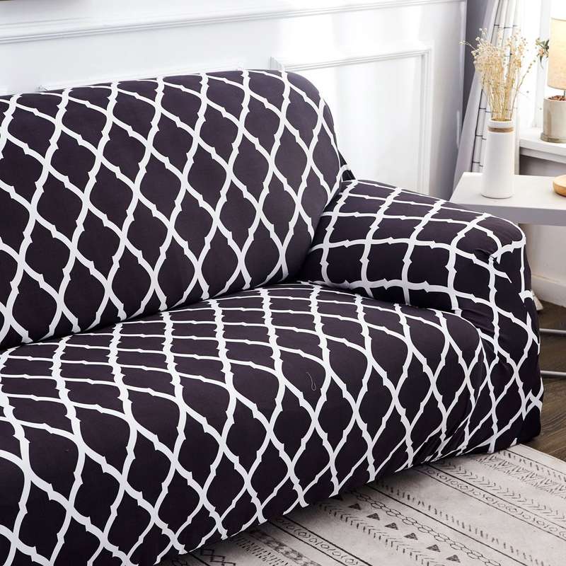 1/2/3/4 Seater Elastic Sofa Chair Covers Slipcover Settee Stretch Floral Couch Protector