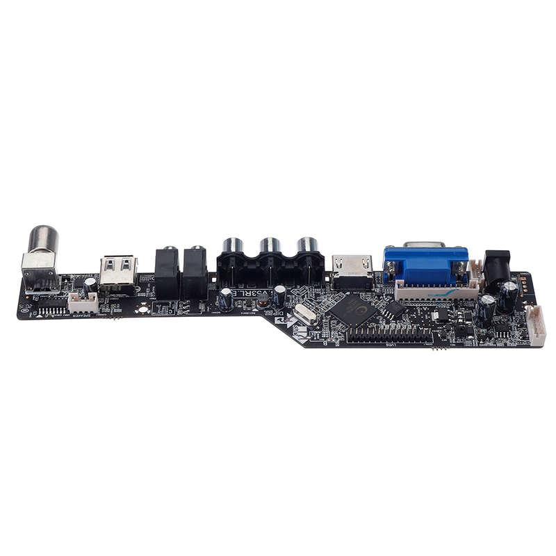 TV+HDMI+VGA+AV+USB+Audio TV LCD Driver Board Controller Board DIY Kit For 15.4 Inch Lp154W01 B154Ew0