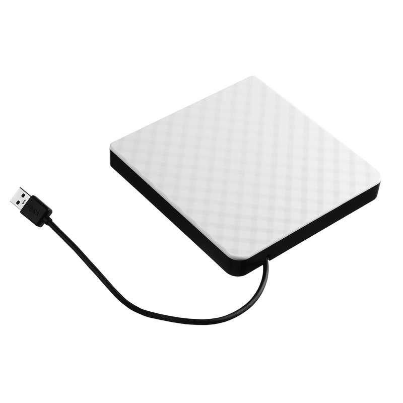 USB3.0 External Optical Drive CD DVD Burner DVD-RW Player Writer Rewri