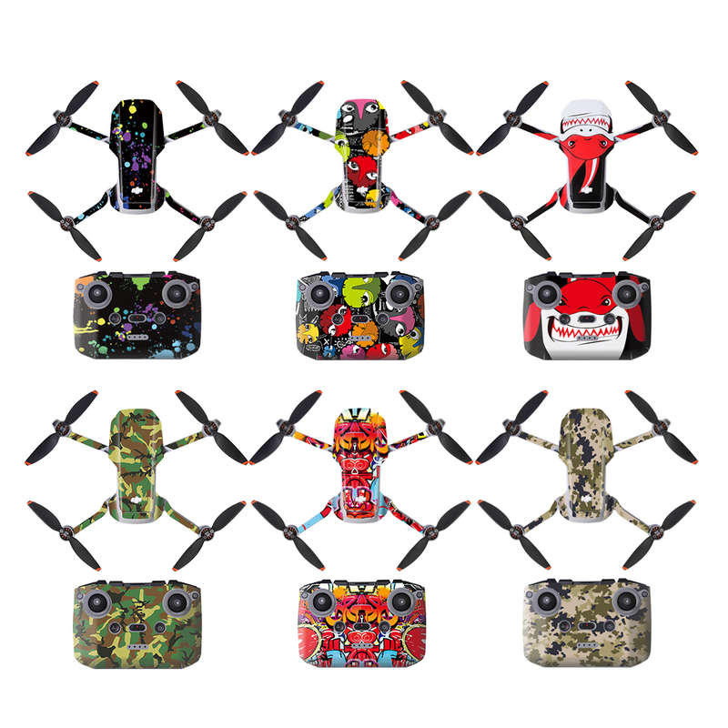Sunnylife Waterproof PVC Stickers Drone Body Skin Protective Arm Remote Control