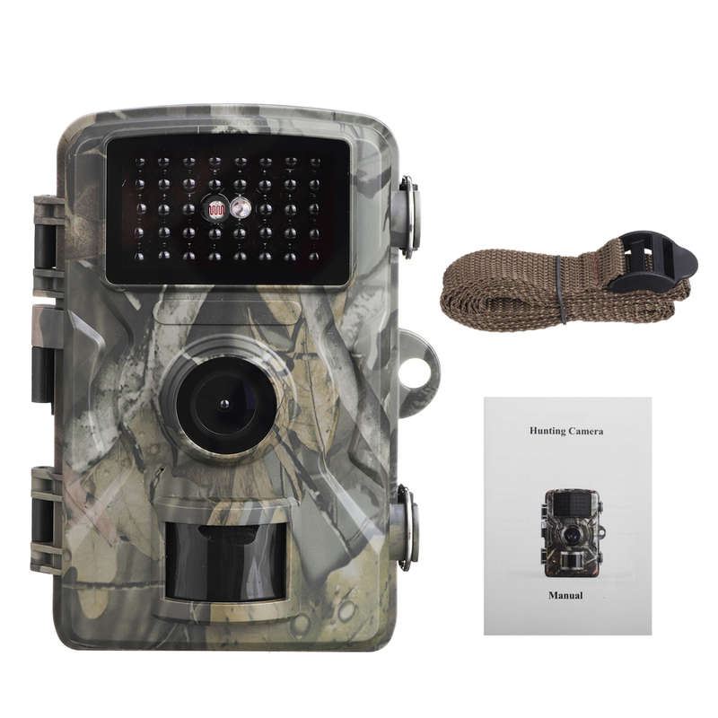 DL001 16MP 1080P HD 2 inch Screen Hunting Camera IR Night Vision Waterproof Scouting - Free Shipping