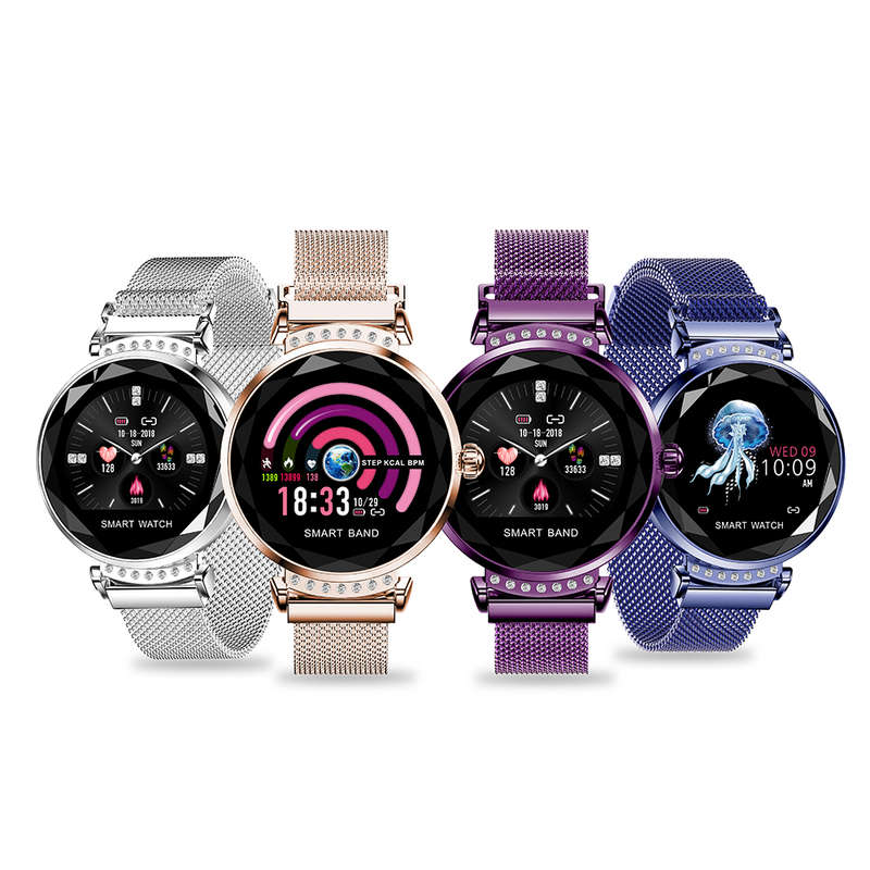 Bakeey H2 3D Dial Case UI Display Women Bracelet Watch Heart Rate Blood Pressure Monitor Smart Watch