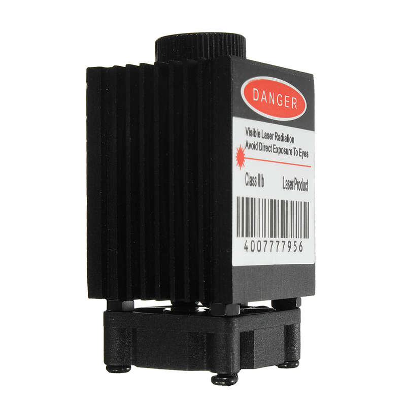 Focusable 500Mw 808Nm Infrared Ir Laser Diode Dot Module 12V + Ttl + Fan Cooling