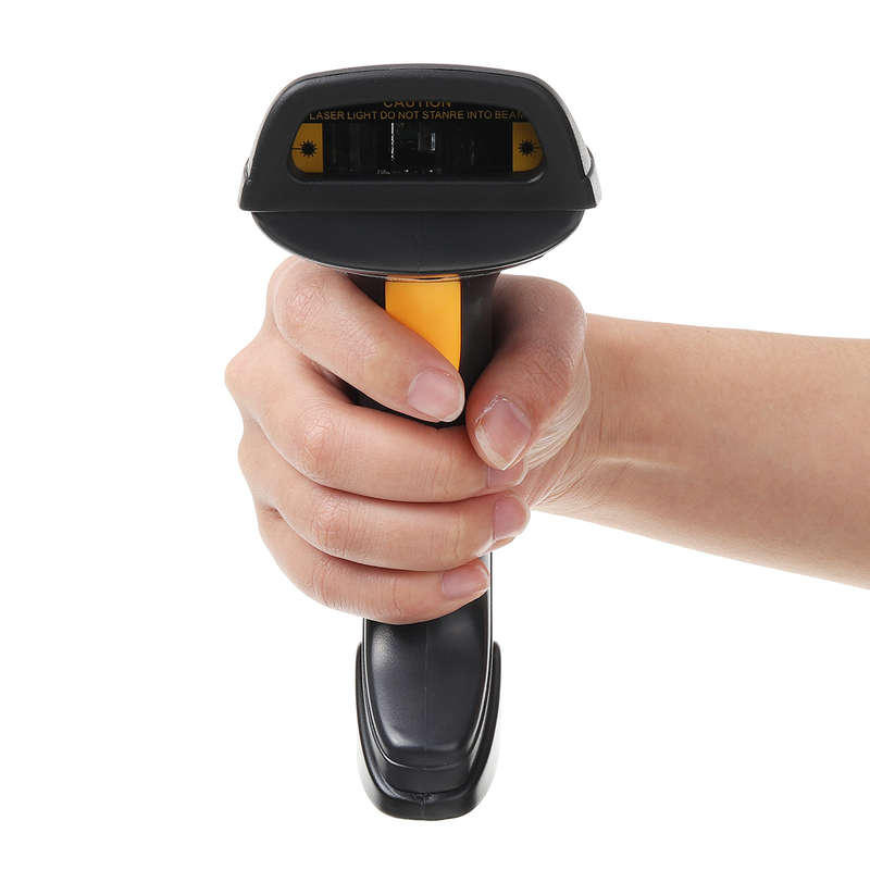 New Barcode Scanner Laser 880G 2.4g Wireless and Wired Portable Bar Code Scanner USB Barcode R