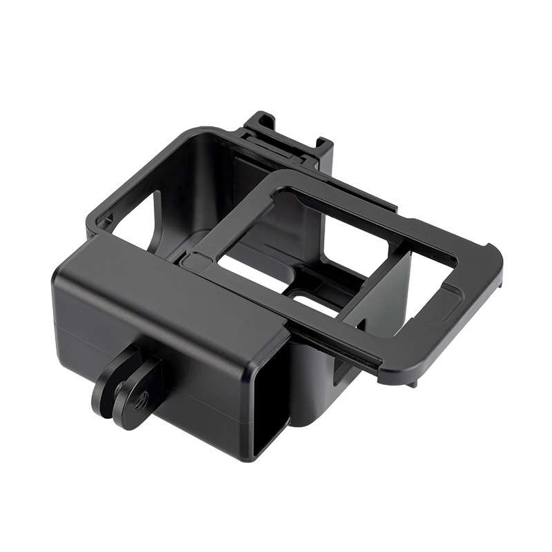 TELESIN GP-FMS-008 Protective Shell Case with Cold Shoe Mount for GoPro Hero 7 6 5 Black Action Spor