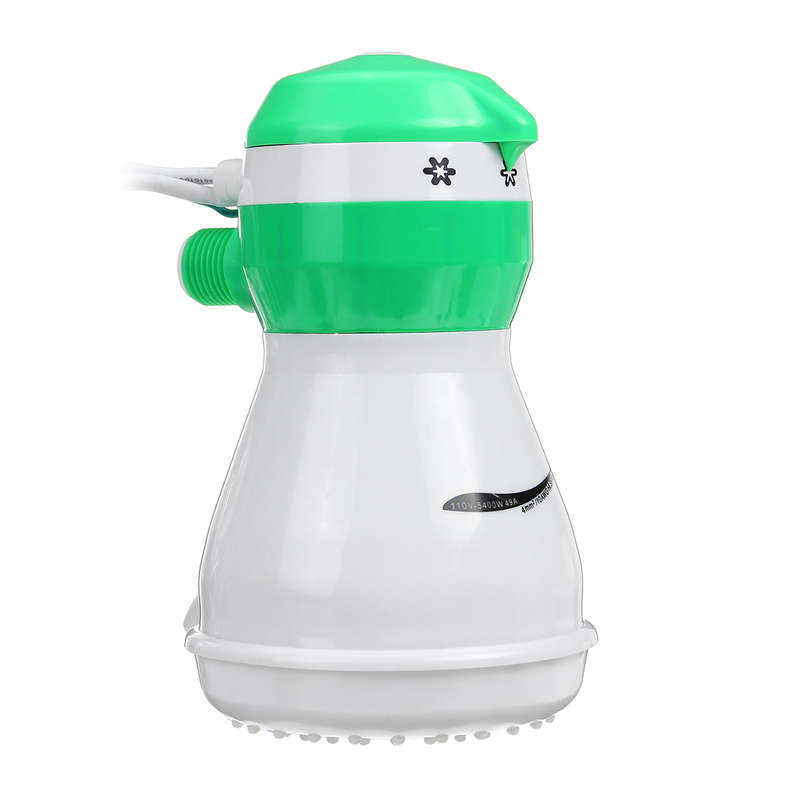 Electric Shower Head Heat Instant Hot Water Heater Bathroom Shower Set Electric Shower Head