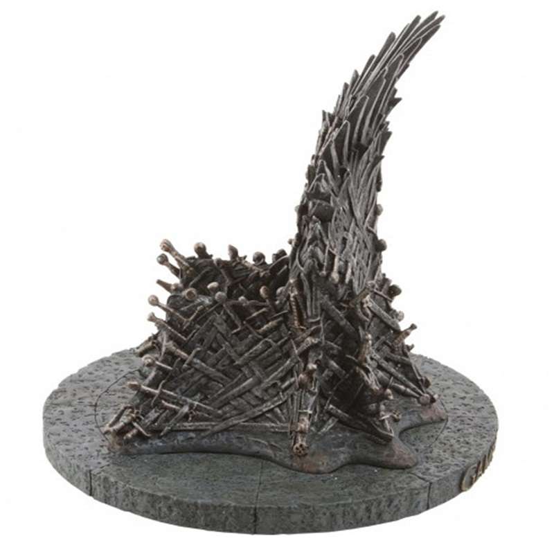 New 16CM PVC Creative Game Decoration Throne Hand Action Figure Model Toys