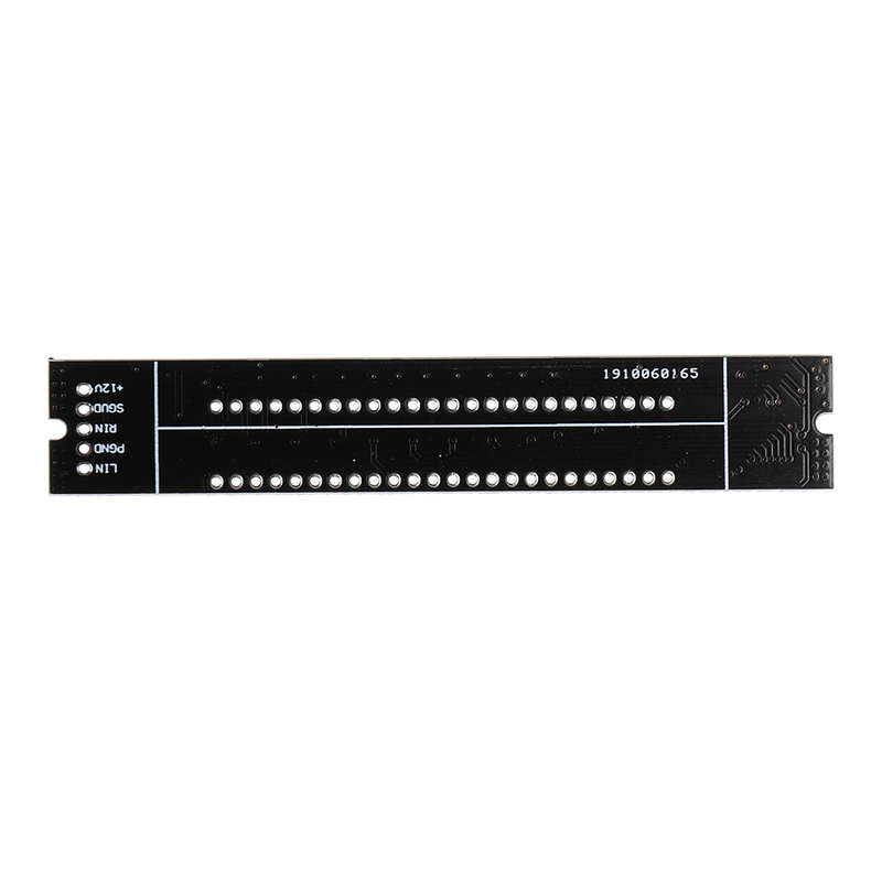 Mini Dual 12 Level Indicator VU Meter Stereo Amplifier Board Adjustable Light Speed Board With AGC M